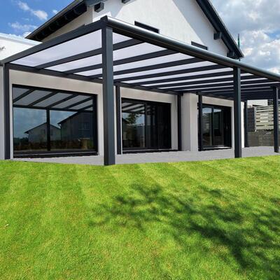 Freistehende Terrassenüberdachung