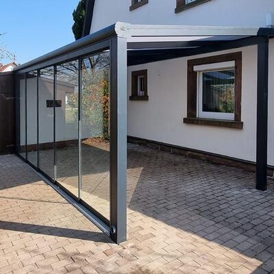 Eingangsüberdachung