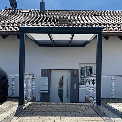 Eingangsüberdachung