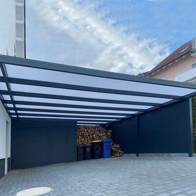 Carport mit Abstellraum