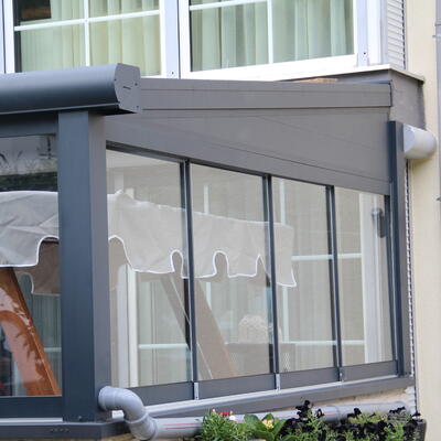 Überdachung Abschlusskeil Haßmersheim